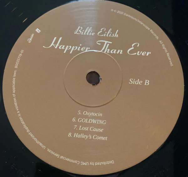 Billie Eilish – Happier Than Ever (NM/M) – 2xLP, US 2021 - Image 9