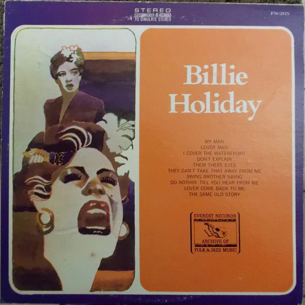 Billie Holiday – Billie Holiday (VG/VG+) – LP, US 1973