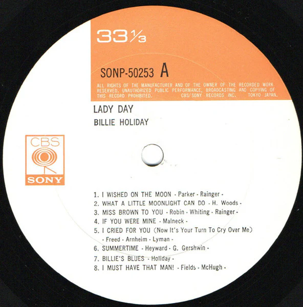 Billie Holiday – Lady Day (E/E) – LP, JP 1970, With OBI - Image 5