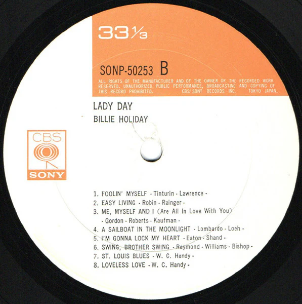 Billie Holiday – Lady Day (E/E) – LP, JP 1970, With OBI - Image 6