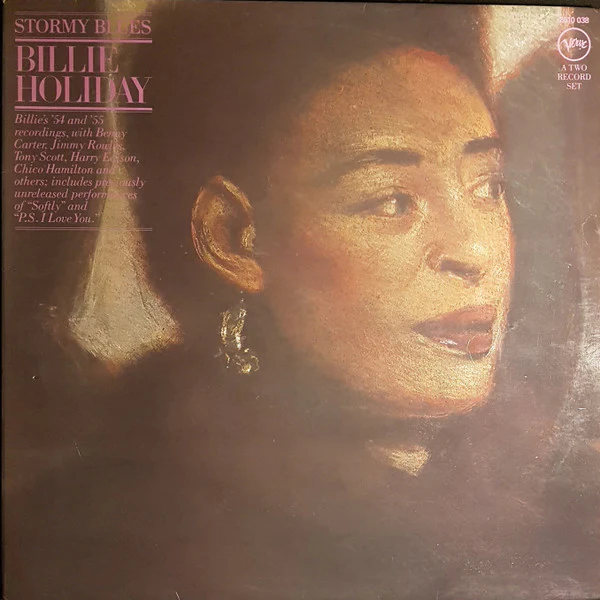 Billie Holiday – Stormy Blues (VG+/VG+) – 2xLP, FR 1977
