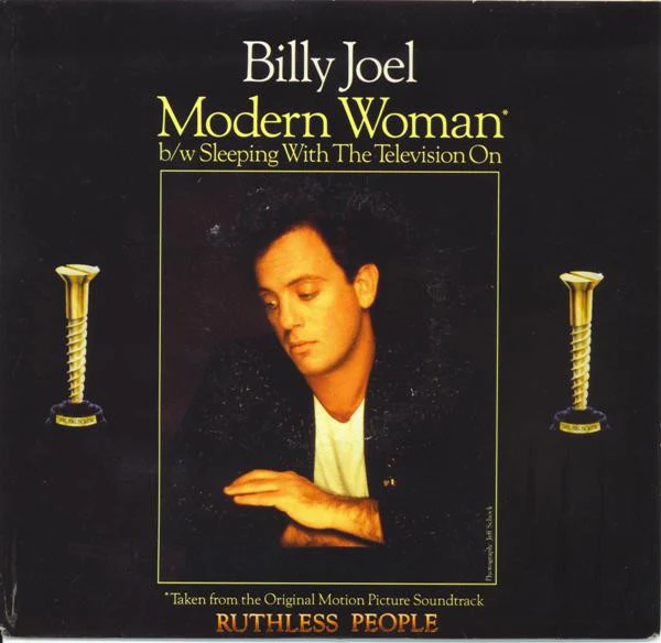 Billy Joel – Modern Woman (VG+/VG+) – 7", AU 1986