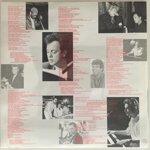 Billy Joel – The Bridge (VG+/VG+) – LP, AU 1986 - Image 3