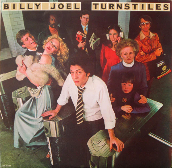 Billy Joel – Turnstiles (VG+/VG+) – LP, AU 1976