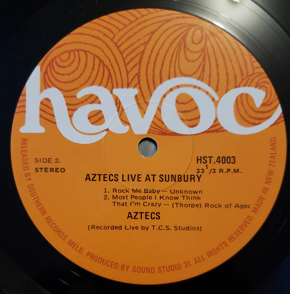 Billy Thorpe And The Aztecs – Aztecs Live At! Sunbury (VG/VG+) – 2xLP, AU - Image 6