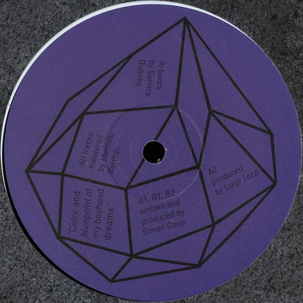 Birth Of Frequency – Blue EP (VG+/VG+) – 12", FR 2017 - Image 2