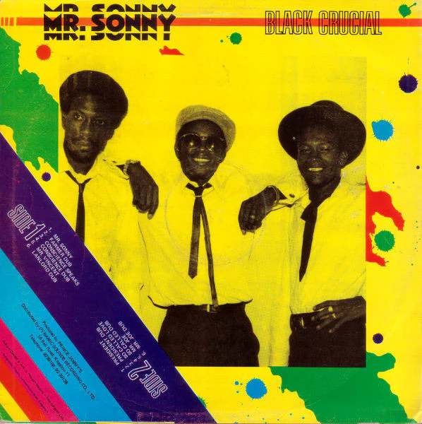Black Crucial – Mr. Sonny (VG/VG) – LP, JM 1985 - Image 2