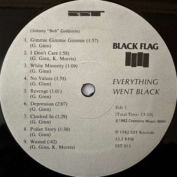 Black Flag – Everything Went Black (E/E) – 2xLP, US - Image 3