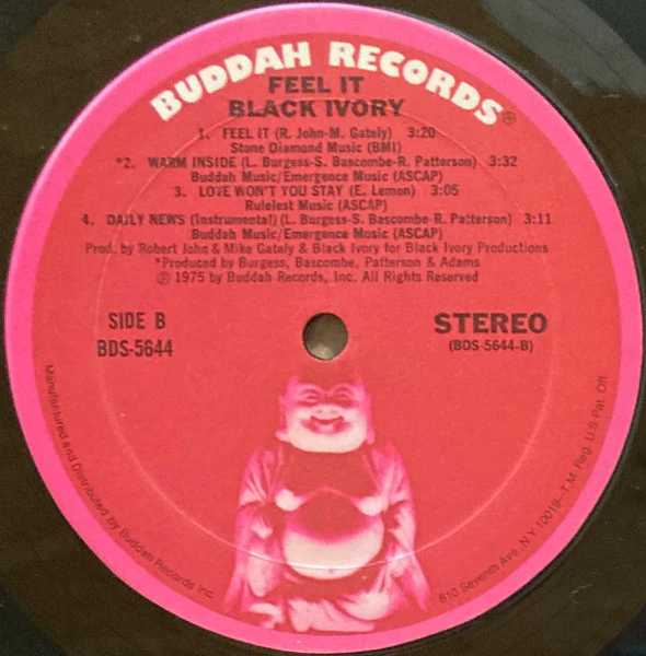 Black Ivory – Feel It (VG/VG+) – LP, US 1975 - Image 4