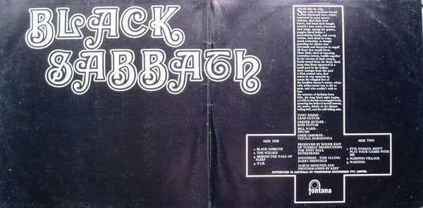 Black Sabbath – Black Sabbath (G+/VG) – LP, AU 1971 - Image 7