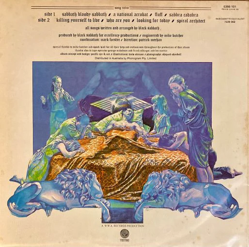 Black Sabbath – Sabbath Bloody Sabbath (VG+/VG+) – LP, AU 1973 - Image 4