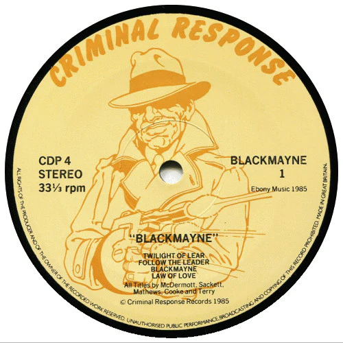 Blackmayne – Blackmayne (VG+/VG+) – LP, UK 1985 - Image 3