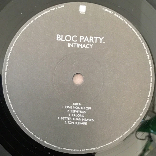 Bloc Party – Intimacy (VG+/E) – LP, EU 2008 - Image 7