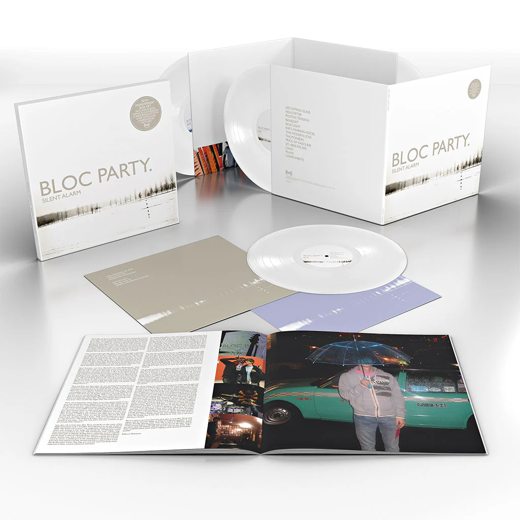 Bloc Party – Silent Alarm (4xLP, White Vinyl, 20th Anniversary Deluxe Boxset) - Image 2