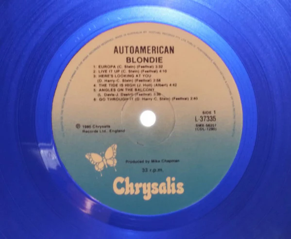 Blondie – Autoamerican (VG+/VG+) – LP, AU 1980 - Image 3
