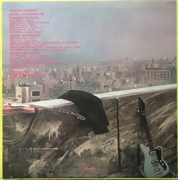 Blondie – AutoAmerican (VG+/VG+) – LP, AU 1980 - Image 2