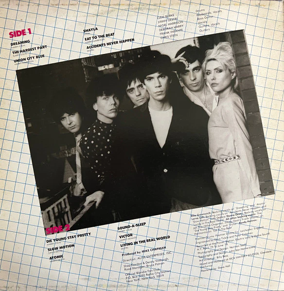 Blondie – Eat To The Beat (VG+/VG+) – LP, AU 1979 - Image 2