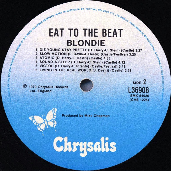 Blondie – Eat To The Beat (VG+/VG+) – LP, AU 1979 - Image 6
