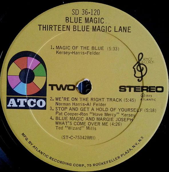 Blue Magic – Thirteen Blue Magic Lane (VG+/VG+) – LP, US 1975 - Image 3