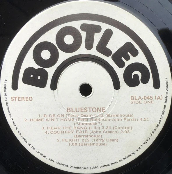 Bluestone – Bluestone (VG+/E) – LP, AU 1974 - Image 5