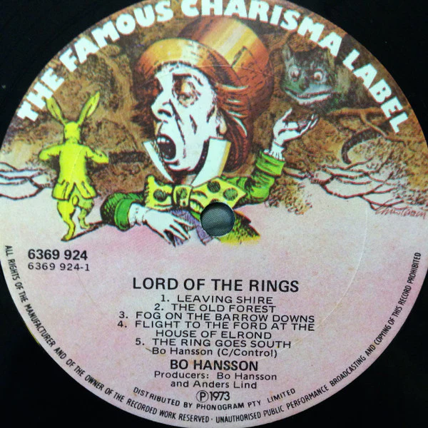 Bo Hansson – Music Inspired By Lord Of The Rings (VG/VG+) – LP, AU 1972 - Image 4