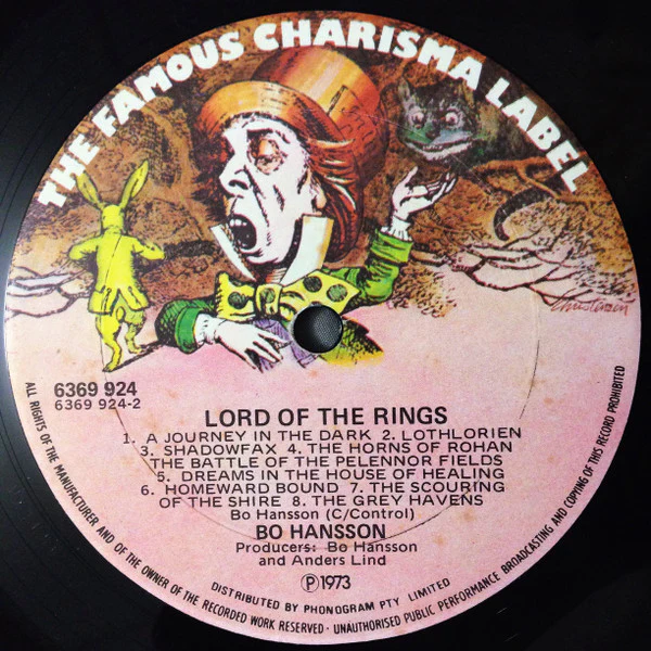 Bo Hansson – Music Inspired By Lord Of The Rings (VG/VG+) – LP, AU 1972 - Image 5
