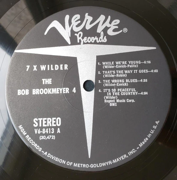 Bob Brookmeyer – 7 x Wilder (VG+/VG+) – LP, US 1961 - Image 4