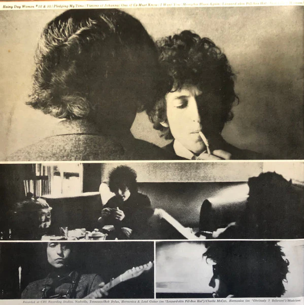 Bob Dylan – Blonde On Blonde (E/VG+) – 2xLP, AU 1983 - Image 2