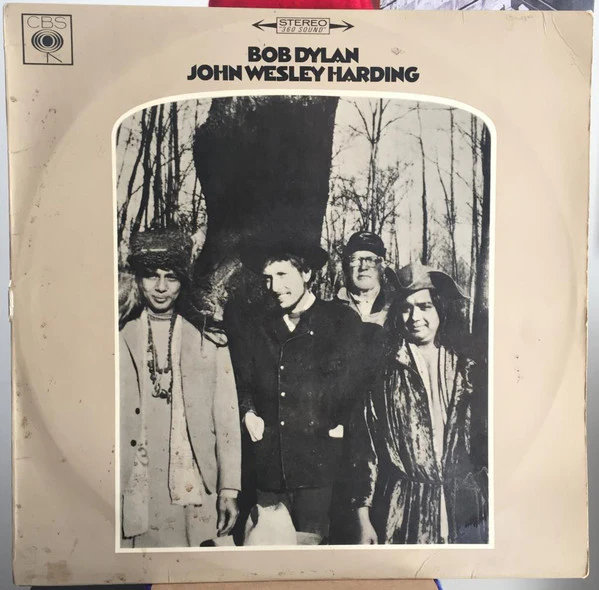 Bob Dylan – John Wesley Harding (G+/VG+) – LP, AU 1968