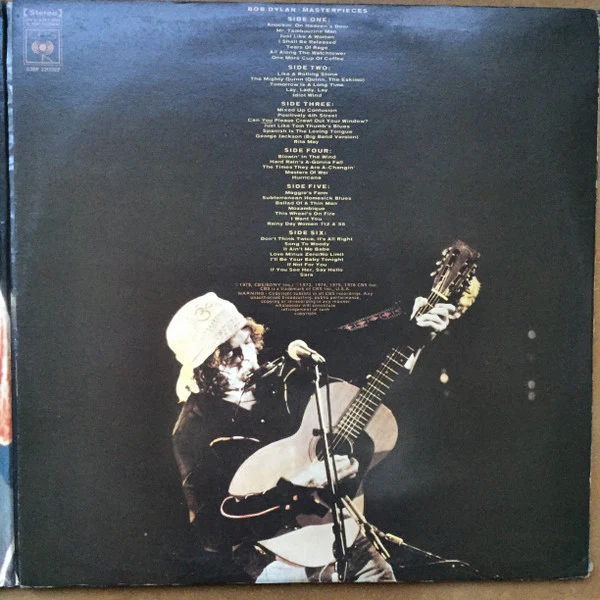 Bob Dylan – Masterpieces (VG+/VG+) – 3xLP, NZ 1978 - Image 6