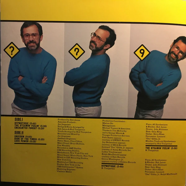 Bob James – Sign Of The Times (NM/VG+) – LP, AU 1981 - Image 2