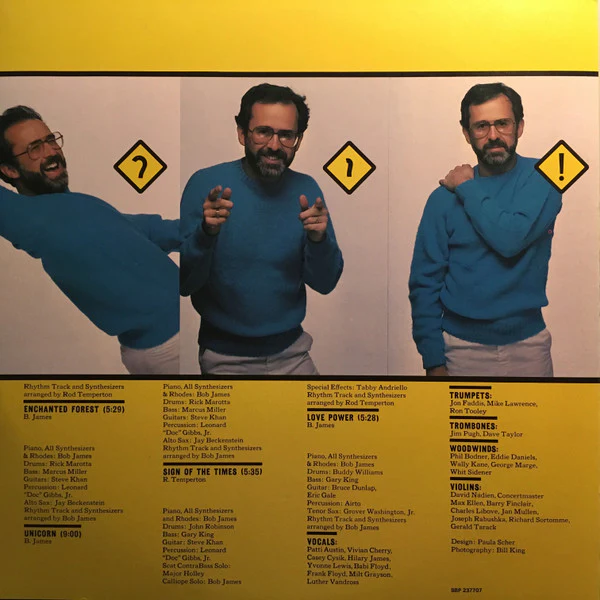 Bob James – Sign Of The Times (NM/VG+) – LP, AU 1981 - Image 3