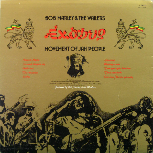 Bob Marley & The Wailers – Exodus (VG+/VG+) – LP, AU 1977 - Image 2