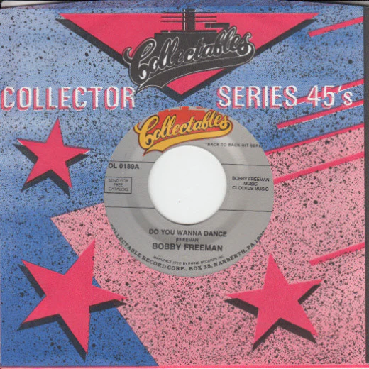 Bobby Freeman – Do You Wanna Dance / Betty Lou Got A New Pair Of Shoes (VG+/Generic) – 7", US - Image 3