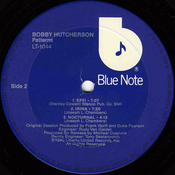 Bobby Hutcherson – Patterns (VG/VG+) – LP, US 1980 - Image 4