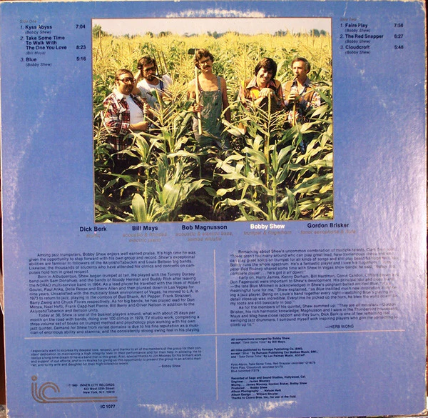 Bobby Shew – Outstanding In His Field (E/E) – LP, US 1980 - Image 2