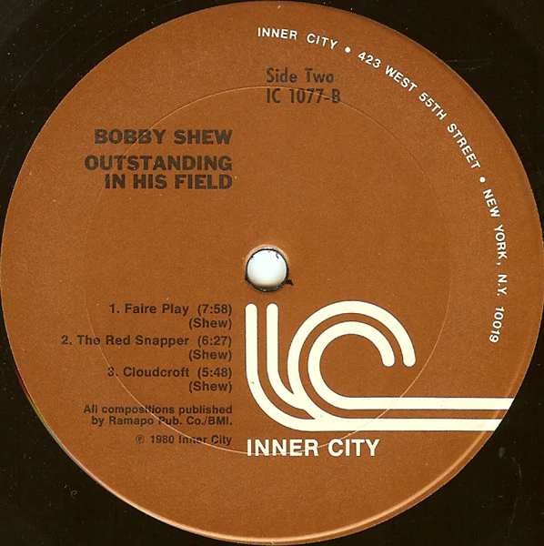 Bobby Shew – Outstanding In His Field (E/E) – LP, US 1980 - Image 4