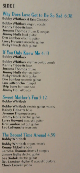 Bobby Whitlock – Rock Your Sox Off (VG+/E) – LP, US 1976 - Image 5