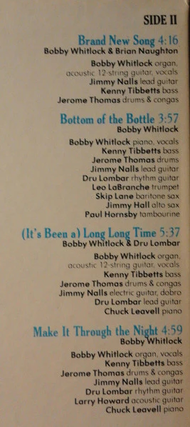 Bobby Whitlock – Rock Your Sox Off (VG+/E) – LP, US 1976 - Image 6