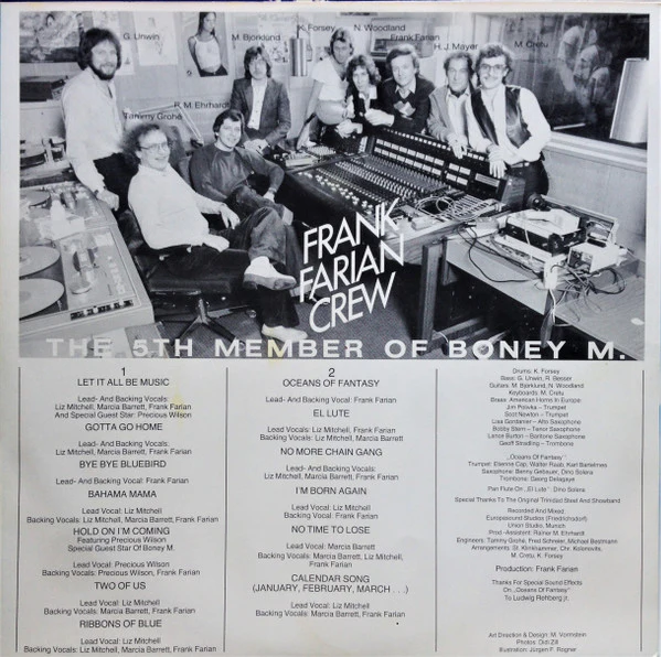 Boney M. – Oceans Of Fantasy (VG+/VG+) – LP, AU 1979 - Image 8