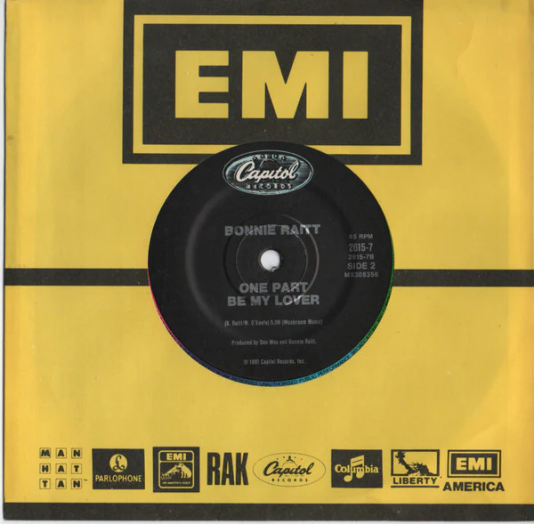 Bonnie Raitt β Something To Talk About (E/Generic) β 7", AU 1991 - Image 2