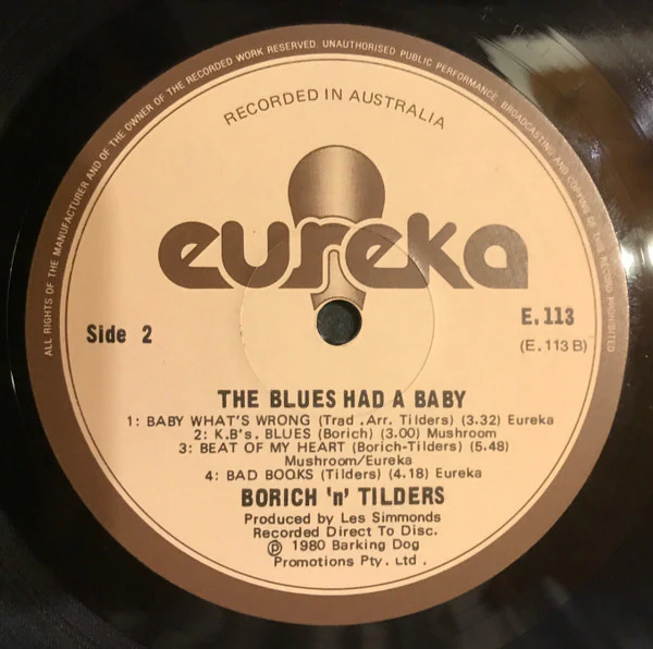Borich 'n' Tilders – The Blues Had A Baby (VG+/VG+) – LP, AU 1980 - Image 5