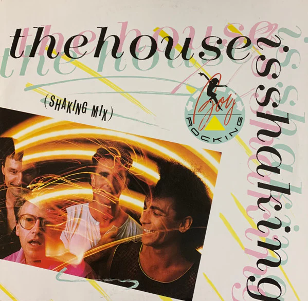 Boy Rocking – The House Is Shaking (VG+/VG+) – 12", AU 1985