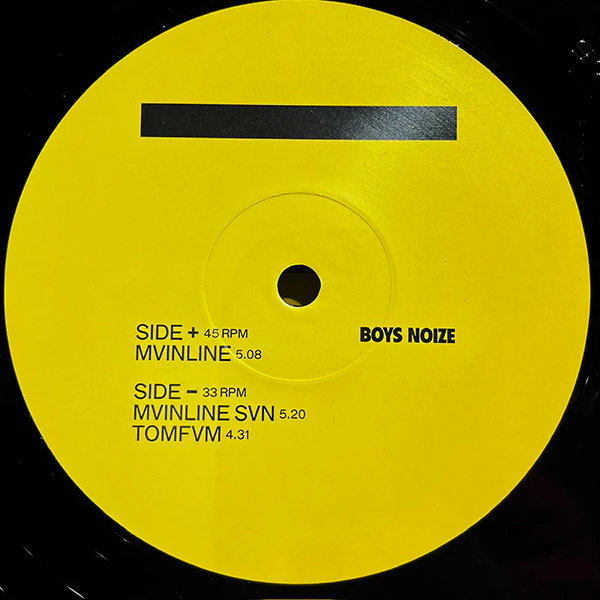 Boys Noize – Mvinline (VG+/E) – 12", UK 2020 - Image 4