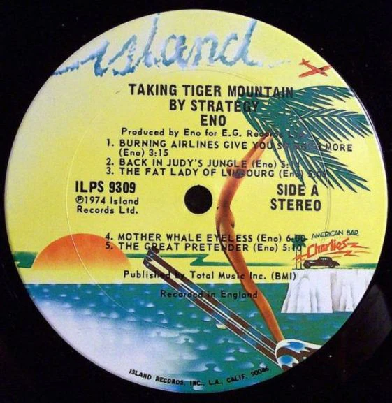 Brian Eno – Taking Tiger Mountain (By Strategy) (G+/VG) – LP, US 1974 - Image 4