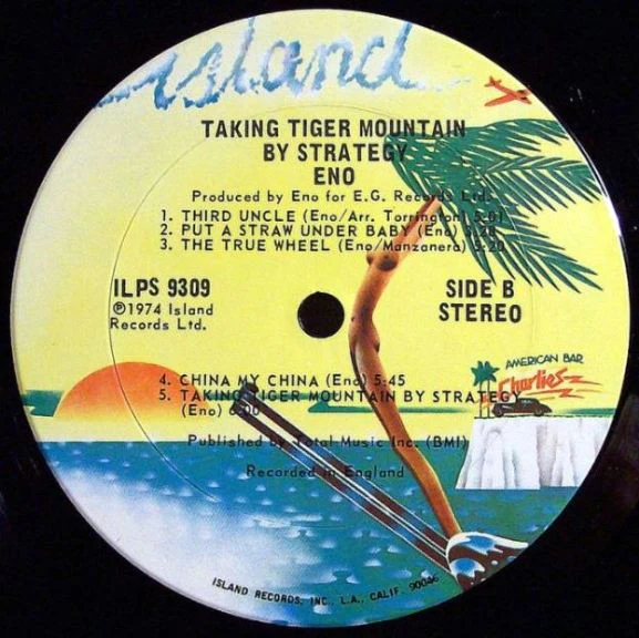 Brian Eno – Taking Tiger Mountain (By Strategy) (G+/VG) – LP, US 1974 - Image 5