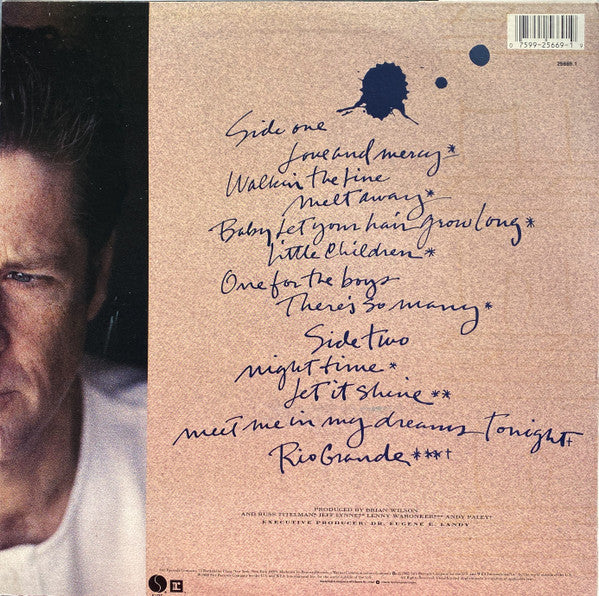 Brian Wilson – Brian Wilson (VG+/E) – LP, AU 1988 - Image 2
