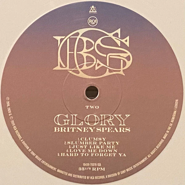 Britney Spears – Glory (NM/E) – 2xLP, EU 2020 - Image 6