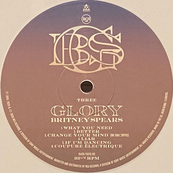 Britney Spears – Glory (NM/E) – 2xLP, EU 2020 - Image 7