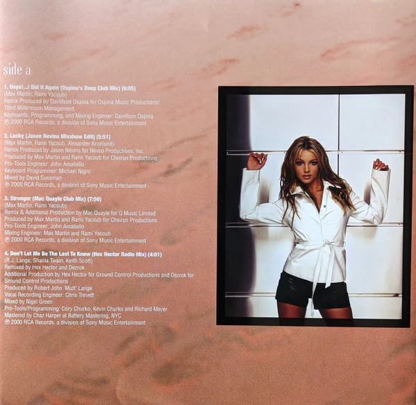 Britney Spears – Oops!...I Did It Again (Remixes And B-Sides) (E/E) – LP, EU 2020 - Image 6